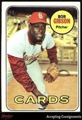 Bob Gibson #200 Baseball Cards 1969 Topps Prices