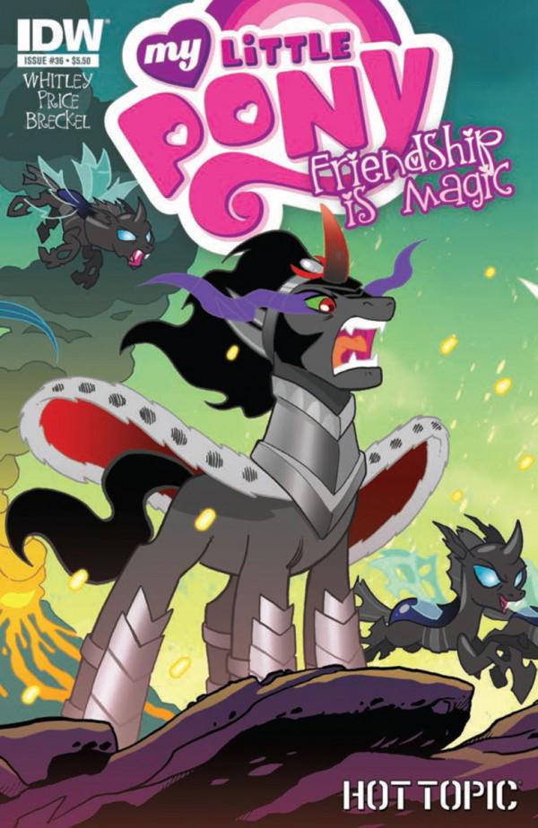 My Little Pony: Friendship Is Magic [Hot Topic] #36 (2015) Comic Books My Little Pony: Friendship is Magic