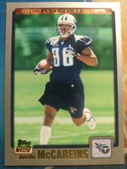 Justin McCareins [Collection] Football Cards 2001 Topps Prices