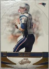 Tom Brady #87 Football Cards 2008 Playoff Absolute Memorabilia Prices