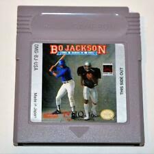 Bo Jackson Hit And Run - Cartridge | Bo Jackson: Two Games in One GameBoy