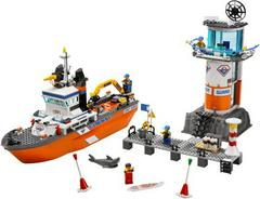 LEGO Set | Coast Guard Patrol Boat & Tower LEGO City