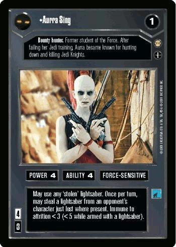 Aurra Sing [Limited] Star Wars CCG Tatooine