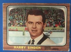 Harry Sinden #31 Hockey Cards 1966 Topps Prices