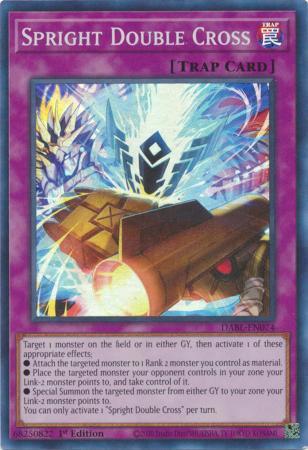 Spright Double Cross DABL-EN074 YuGiOh Darkwing Blast