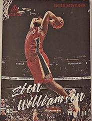 Zion Williamson [Red] #143 Basketball Cards 2019 Panini Chronicles Prices