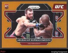 Abubakar Nurmagomedov [Orange] #5 Ufc Cards 2022 Panini Prizm UFC Prices
