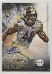 Alvin Dupree [Autograph] #8 Football Cards 2015 Topps Valor Prices