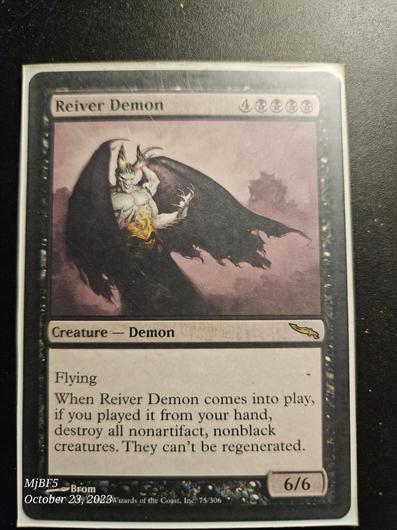 Reiver Demon | Ungraded | Magic Mirrodin