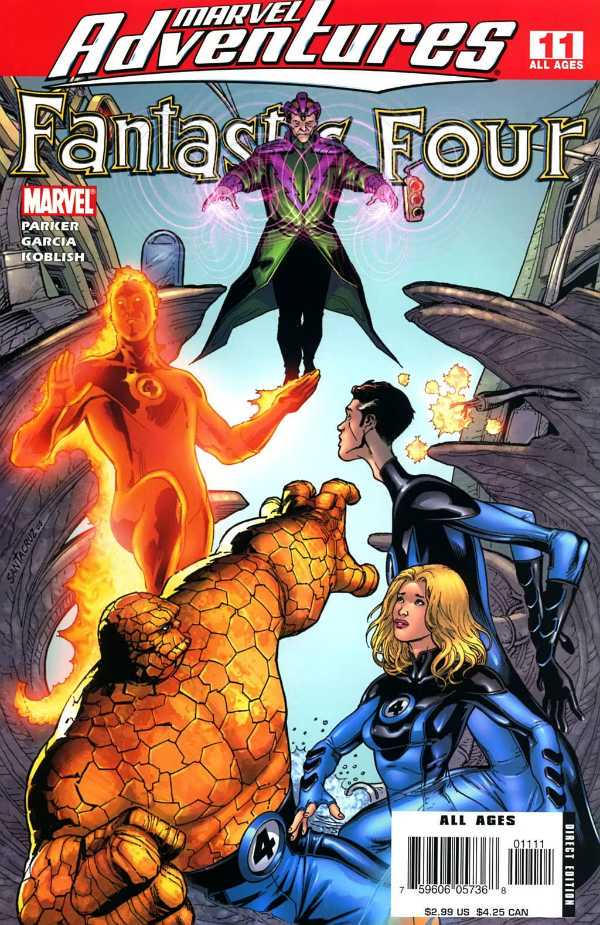 Marvel Adventures: Fantastic Four #11 (2006) Comic Books Marvel Adventures Fantastic Four