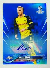 Marco Reus [Autograph Blue Refractor] Soccer Cards 2017 Topps Chrome UEFA Champions League Prices