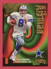 Troy Aikman [Super Rave] #217 Football Cards 1998 Skybox Thunder Prices