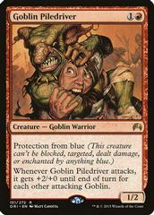 Goblin Piledriver [Foil] Magic Magic Origins Prices