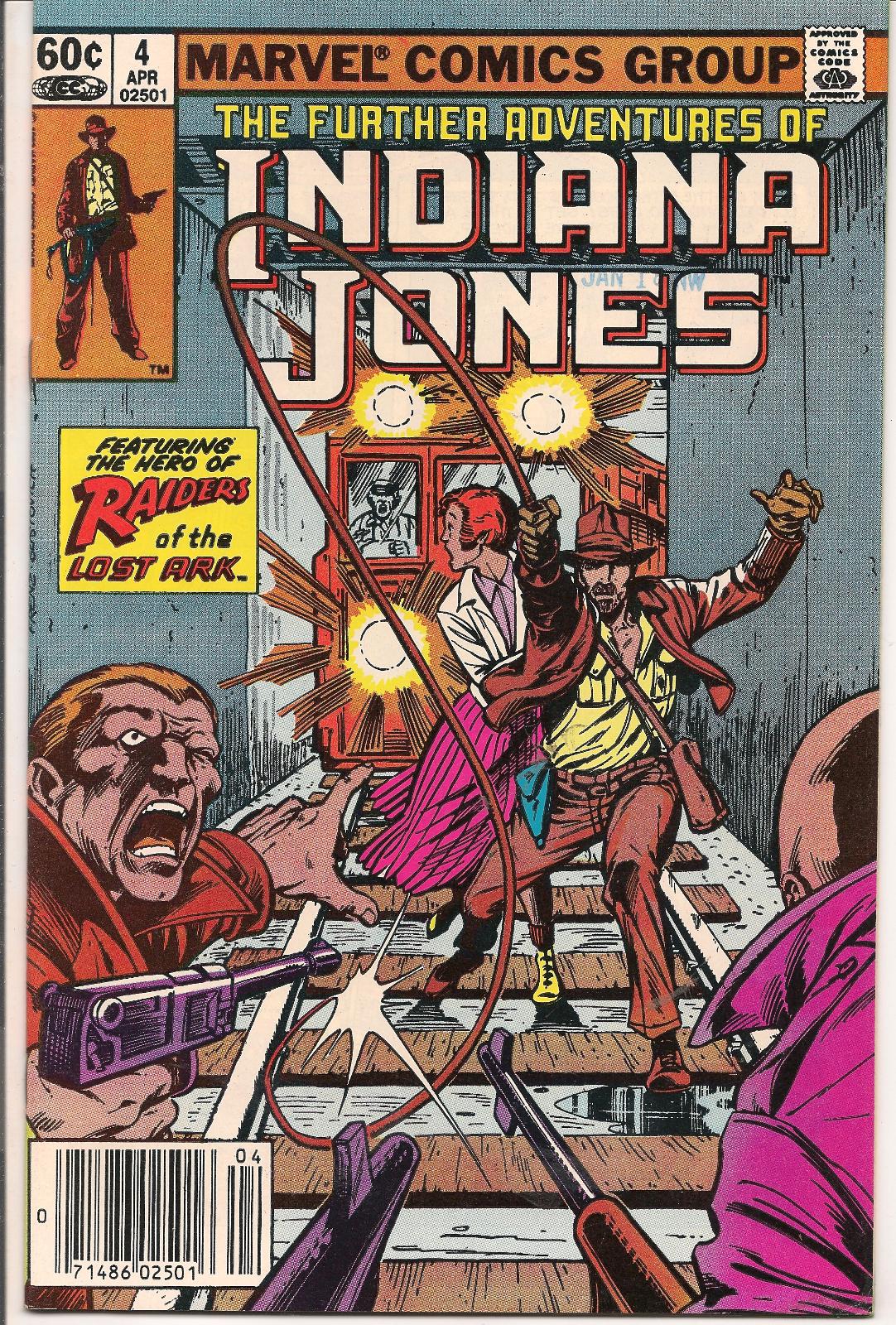 Further Adventures Of Indiana Jones  [Newsstand] #4 (1983) Comic Books Further Adventures of Indiana Jones