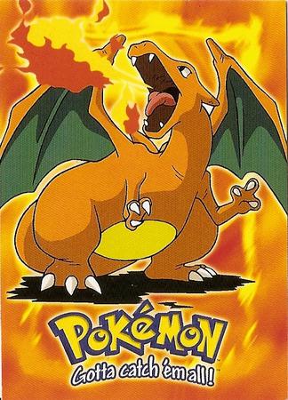 Charizard #E6 Pokemon 1999 Topps Movie Evolution