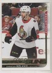 Christian Wolanin [Exclusives] #460 Hockey Cards 2018 Upper Deck Prices