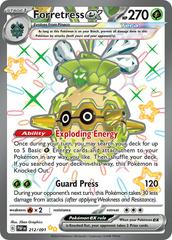 Forretress ex #212 Pokemon Paldean Fates Prices