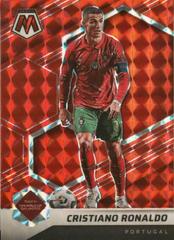 Cristiano Ronaldo [Red Mosaic] #114 Soccer Cards 2021 Panini Mosaic Road to FIFA World Cup Prices