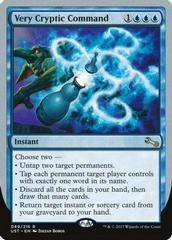 Very Cryptic Command [B Foil] Magic Unstable Prices