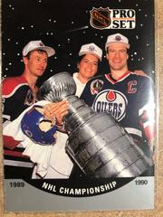 NHL Championship #704 Hockey Cards 1990 Pro Set Prices