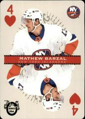 Mathew Barzal #4 Hearts Hockey Cards 2021 O Pee Chee Playing Cards Prices