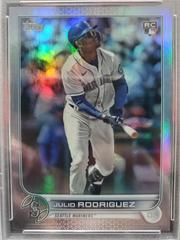 Julio Rodriguez [Rainbow Foil] Baseball Cards 2022 Topps Update Prices