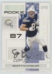 Scott Chandler [Signature Silver] #155 Football Cards 2007 Playoffs NFL Prices