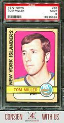 Tom Miller Hockey Cards 1972 Topps Prices