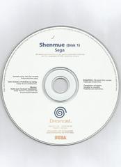 Shenmue [White Label] PAL Sega Dreamcast Prices