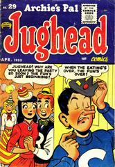Archie's Pal Jughead #29 (1955) Comic Books Archie's Pal Jughead Prices