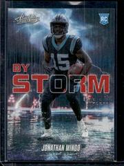 Jonathan Mingo [Spectrum Red] #BST-17 Football Cards 2023 Panini Absolute By Storm Prices