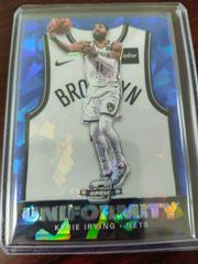 Kyrie Irving [Blue Cracked Ice] Basketball Cards 2019 Panini Contenders Optic Uniformity Prices