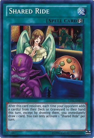 Shared Ride LVAL-EN070 YuGiOh Legacy of the Valiant