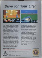 Fatal Run - Back | Fatal Run Atari 7800