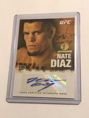 Nate Diaz Ufc Cards 2010 Topps UFC Autographs Prices