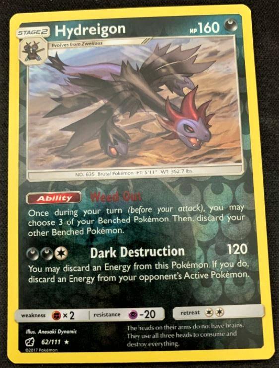 Pokemon Crimson Invasion Singles – Holo & Reverse Holo Rares (Bewear, Reversal, Etc.)