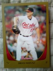 Brian Matusz #28 Baseball Cards 2011 Bowman Prices