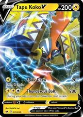 Tapu Koko V Full Art 🎨 Beautiful card and deserving of the matte