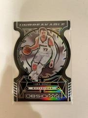 Luka Doncic Basketball Cards 2021 Panini Obsidian Unbreakable Prices