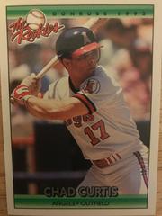 Chad Curtis #30 Baseball Cards 1992 Panini Donruss Rookies Prices