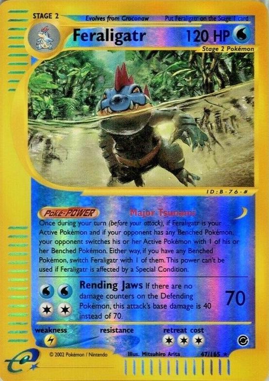 Feraligatr [Reverse Holo] 47 Prices Pokemon Expedition Pokemon Cards