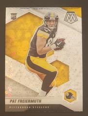 Pat Freiermuth [No Huddle Silver] Football Cards 2021 Panini Mosaic Rookie Variations Prices