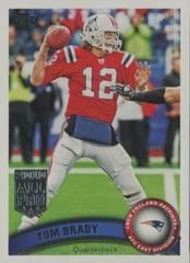 Tom Brady [Red Jersey] #400 Football Cards 2011 Topps Prices