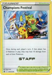 Champions Festival [Staff] #SWSH296 Pokemon Promo Prices