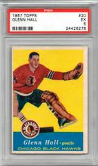 Glenn Hall Hockey Cards 1957 Topps Prices