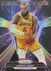 LeBron James [Silver Prizm] #7 Basketball Cards 2023 Panini Prizm Deep Space Prices