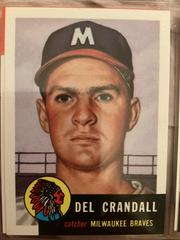 Del Crandall #197 Baseball Cards 1991 Topps Archives 1953 Prices