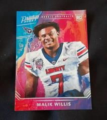 Malik Willis #RP-3 Football Cards 2022 Panini Prestige Rookie Portraits Prices