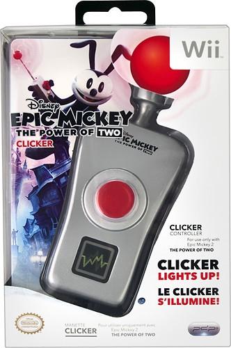 Epic Mickey Power of Two Clicker Wii