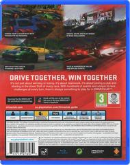 Back Cover (PAL) | DriveClub PAL Playstation 4
